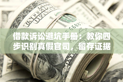 北京借款诉讼避坑手册：教你四步识别真假官司，留存证据不踩雷